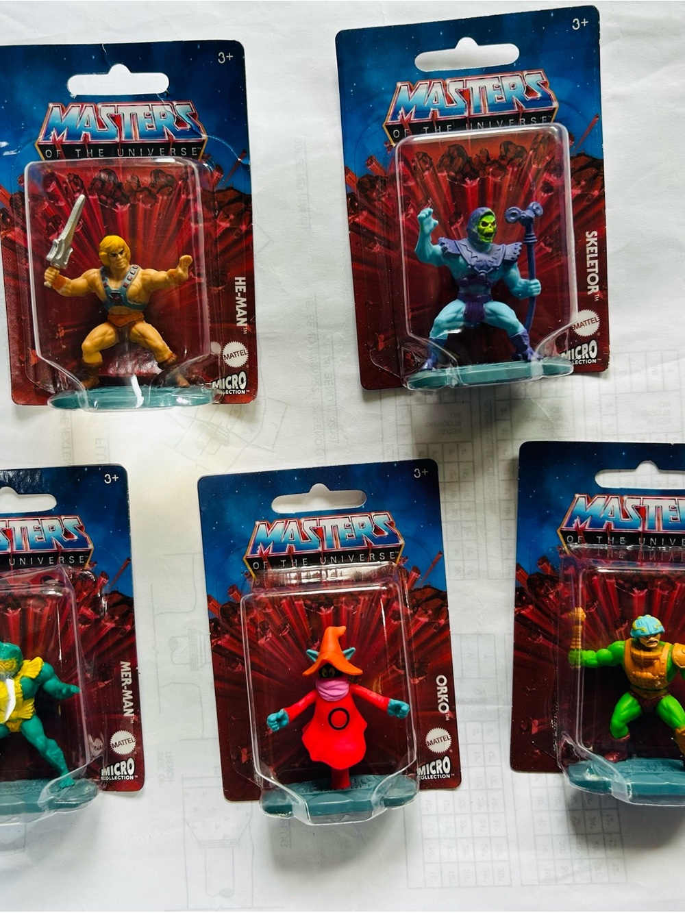 He-Man Micro Action Figures